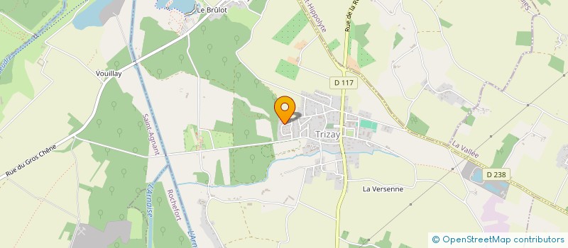 localisation de l'entreprise MONSIEUR HERVE PEDENON  TRIZAY