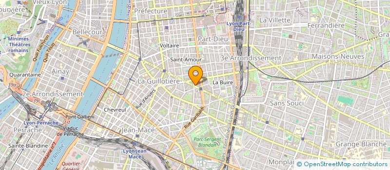 localisation de l'entreprise MONSIEUR HERVE PEIROLO  LYON