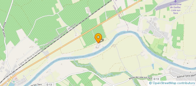 localisation de l'entreprise MONSIEUR HERVE PELISSIER à LISLE-SUR-TARN