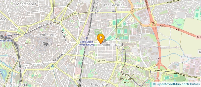 localisation de l'entreprise MONSIEUR HERVE PERNET  DIJON
