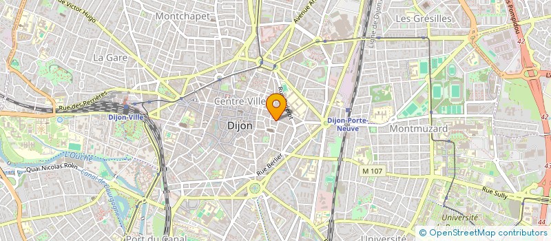 localisation de l'entreprise MONSIEUR HERVE PERNETTE à DIJON