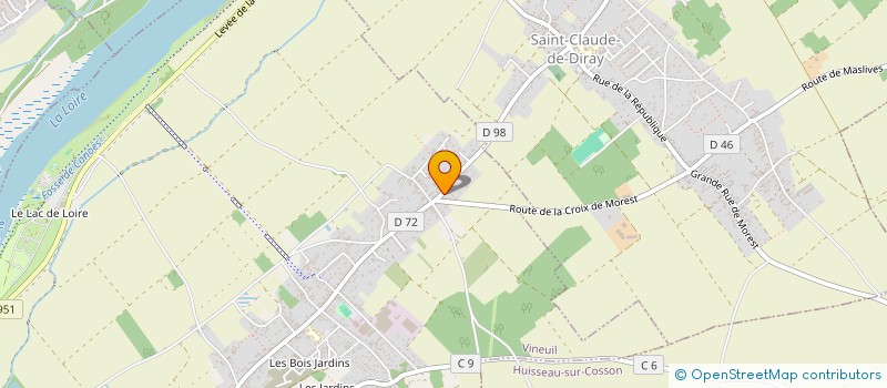 localisation de l'entreprise MONSIEUR HERVE PEROL à VINEUIL