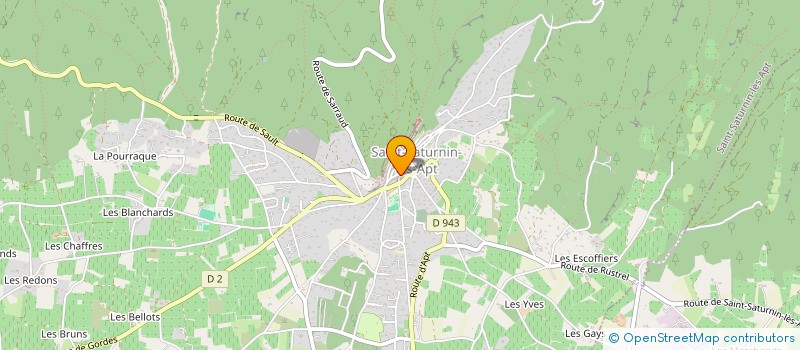 localisation de l'entreprise MONSIEUR HERVE PERON à SAINT-SATURNIN-LES-APT