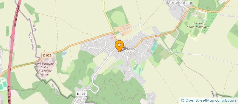 localisation de l'entreprise MONSIEUR HERVE PERREAU  LAMORLAYE