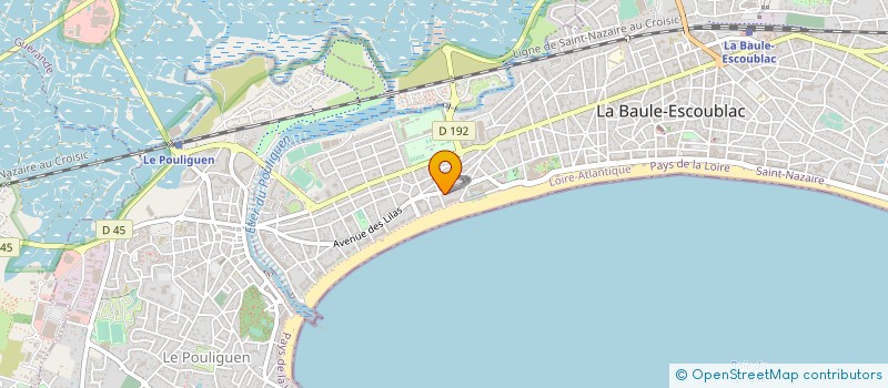 localisation de l'entreprise MONSIEUR HERVE PERREIN à LA BAULE-ESCOUBLAC