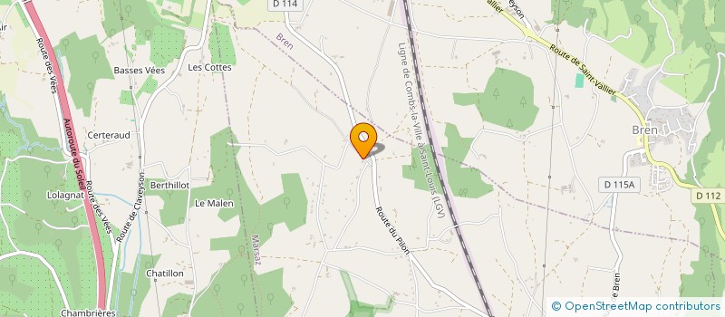 localisation de l'entreprise MONSIEUR HERVE PERRIER  MARSAZ