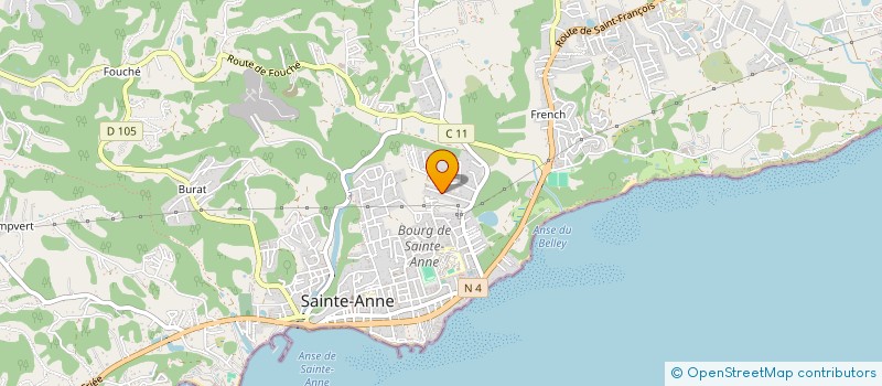 localisation de l'entreprise MONSIEUR HERVE PERROTEY à SAINTE-ANNE
