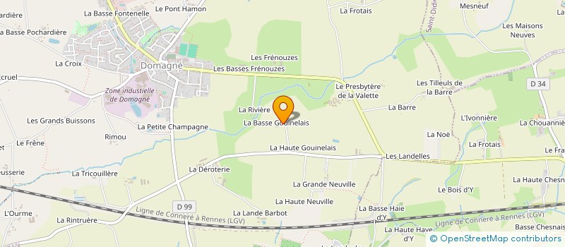 localisation de l'entreprise MONSIEUR HERVE PETTIEN à DOMAGNE
