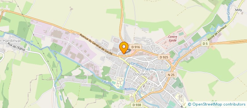 localisation de l'entreprise MONSIEUR HERVE PICAVET à DOULLENS