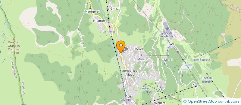 localisation de l'entreprise MONSIEUR HERVE PICHOUX  LES ALLUES