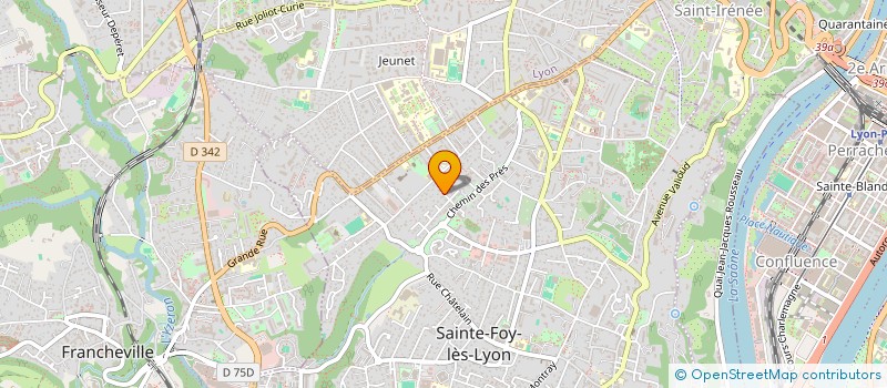 localisation de l'entreprise MONSIEUR HERVE PIEGAY à SAINTE-FOY-LES-LYON