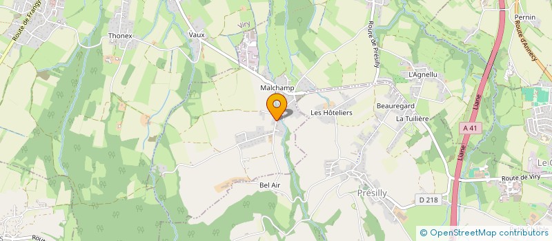 localisation de l'entreprise MONSIEUR HERVE PIERRE  FEIGERES