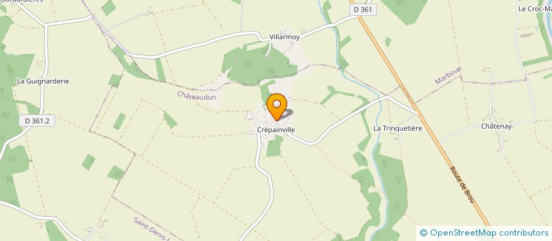 localisation de l'entreprise MONSIEUR HERVE PLATEAU à CHATEAUDUN