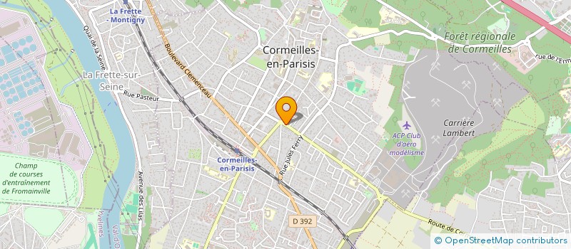 localisation de l'entreprise MONSIEUR HERVE POIREAU à CORMEILLES-EN-PARISIS
