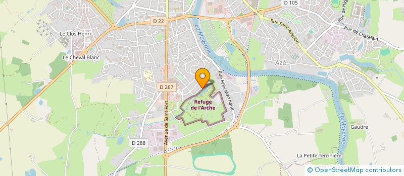 localisation de l'entreprise MONSIEUR HERVE POIRIER à CHATEAU-GONTIER-SUR-MAYENNE