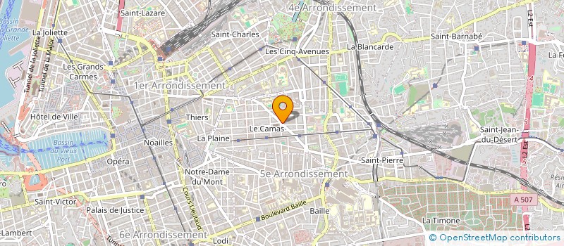 localisation de l'entreprise MONSIEUR HERVE POLETTI à MARSEILLE