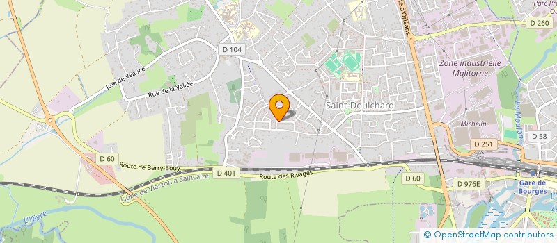 localisation de l'entreprise MONSIEUR HERVE POMMIER  SAINT-DOULCHARD