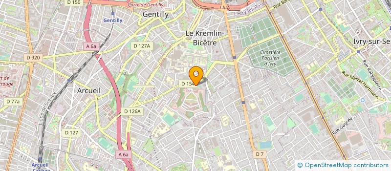 localisation de l'entreprise MONSIEUR HERVE POSTIC à LE KREMLIN-BICETRE