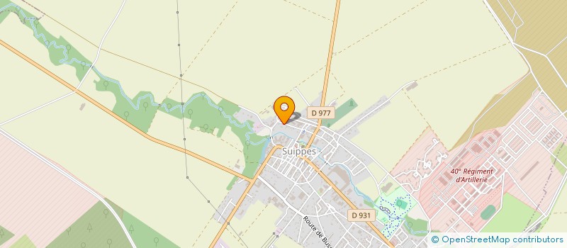 localisation de l'entreprise MONSIEUR HERVE POTENCIER  SUIPPES