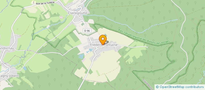 localisation de l'entreprise MONSIEUR HERVE POUDEVIGNE  FREDERIC-FONTAINE