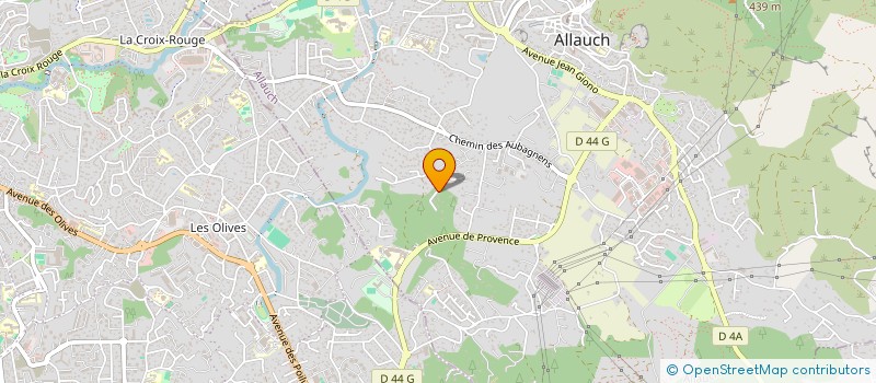 localisation de l'entreprise MONSIEUR HERVE POUGIAT  ALLAUCH