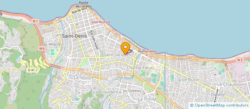 localisation de l'entreprise MONSIEUR HERVE POURCHEZ à SAINT-DENIS