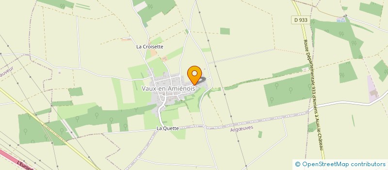 localisation de l'entreprise MONSIEUR HERVE POUSSART  VAUX-EN-AMIENOIS