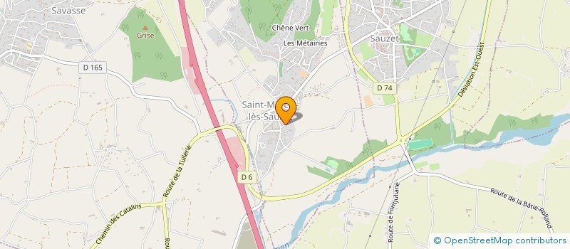 localisation de l'entreprise MONSIEUR HERVE PRADAL  SAINT-MARCEL-LES-SAUZET