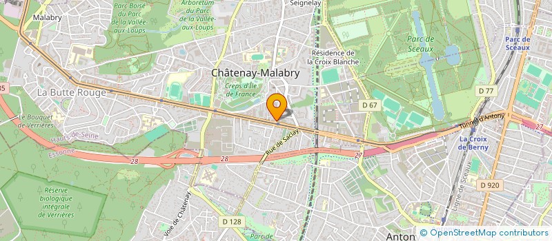 localisation de l'entreprise MONSIEUR HERVE PRESSOUYRE à CHATENAY-MALABRY