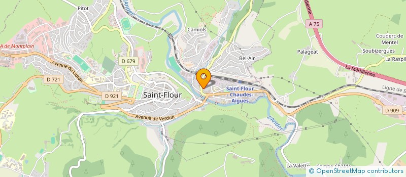 localisation de l'entreprise MONSIEUR HERVE QUAIREL à SAINT-FLOUR