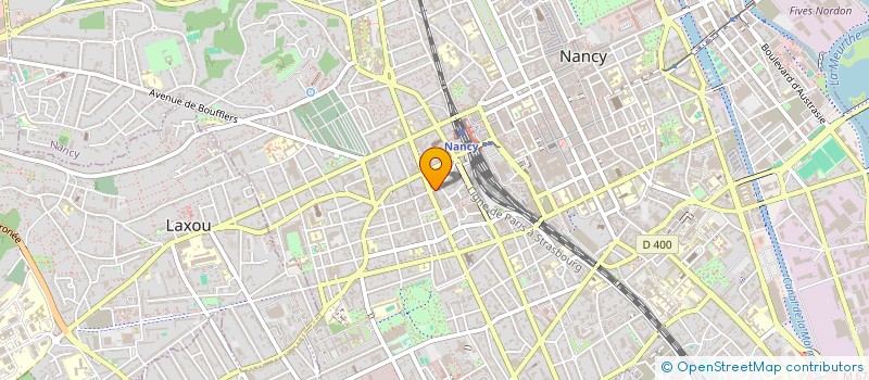 localisation de l'entreprise MONSIEUR HERVE QUENTON  NANCY