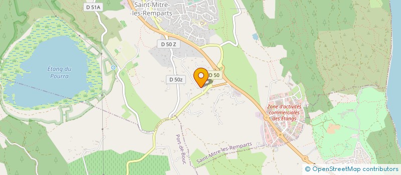 localisation de l'entreprise MONSIEUR HERVE RAGGIRI  SAINT-MITRE-LES-REMPARTS