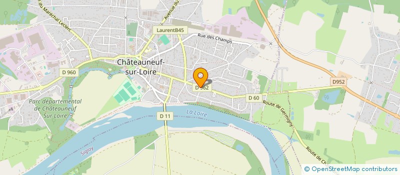 localisation de l'entreprise MONSIEUR HERVE RAIMONDO  CHATEAUNEUF-SUR-LOIRE