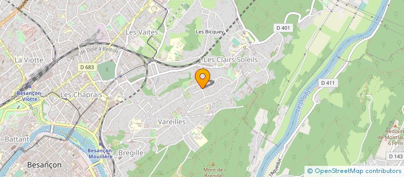 localisation de l'entreprise MONSIEUR HERVE RAKOWSKI à BESANCON