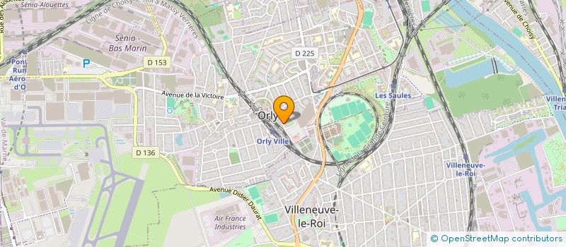 localisation de l'entreprise MONSIEUR HERVE RASOANAIVO  ORLY