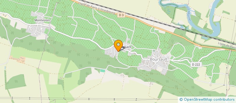 localisation de l'entreprise MONSIEUR HERVE RASSELET  BOURSAULT