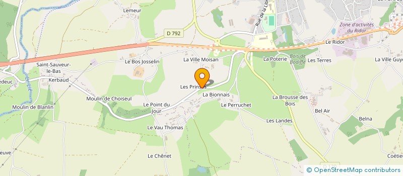 localisation de l'entreprise MONSIEUR HERVE RAULT à PLEMET