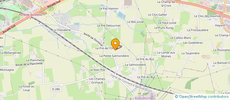 localisation de l'entreprise MONSIEUR HERVE RAULT  CESSON-SEVIGNE