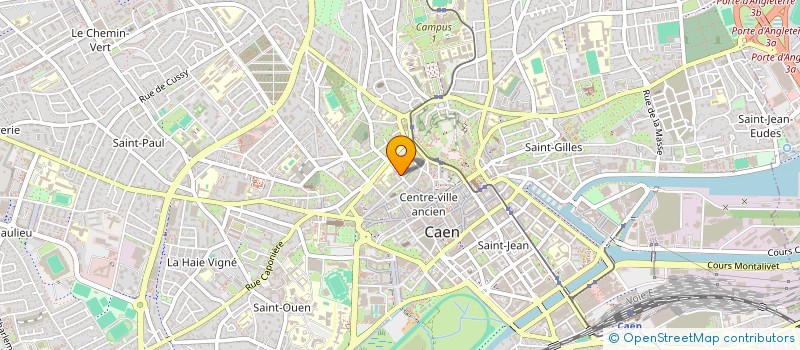 localisation de l'entreprise MONSIEUR HERVE REBEYROLLE à CAEN