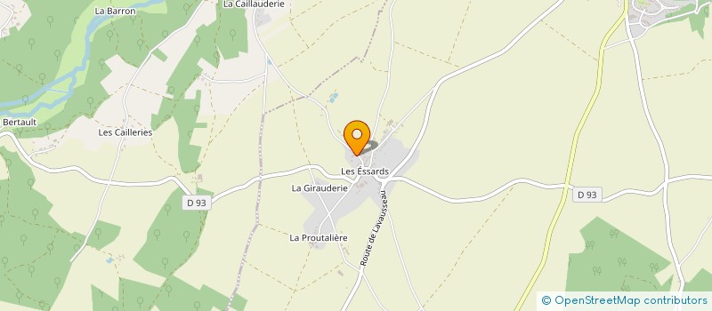 localisation de l'entreprise MONSIEUR HERVE REFLOC'H à VOUILLE