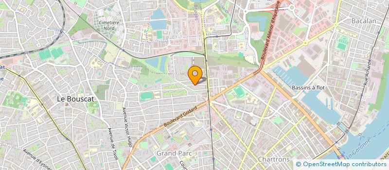 localisation de l'entreprise MONSIEUR HERVE RICHARD  LE BOUSCAT