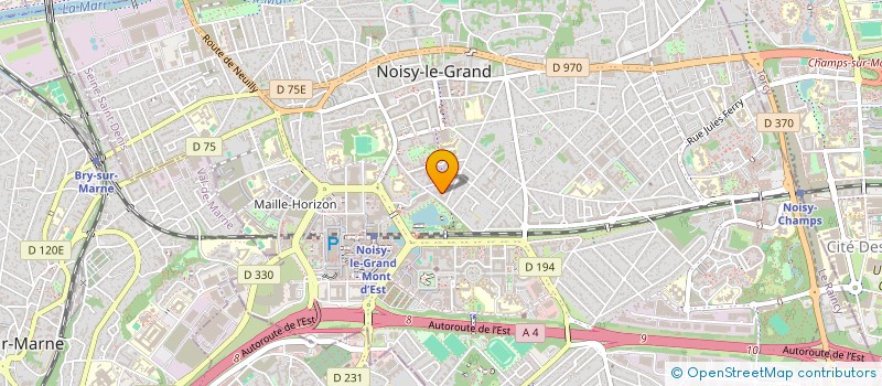 localisation de l'entreprise MONSIEUR HERVE RICHERT à NOISY-LE-GRAND