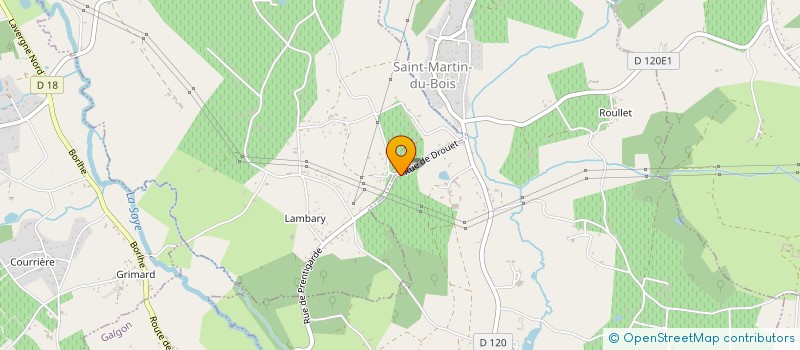 localisation de l'entreprise MONSIEUR HERVE RICHON  SABLONS