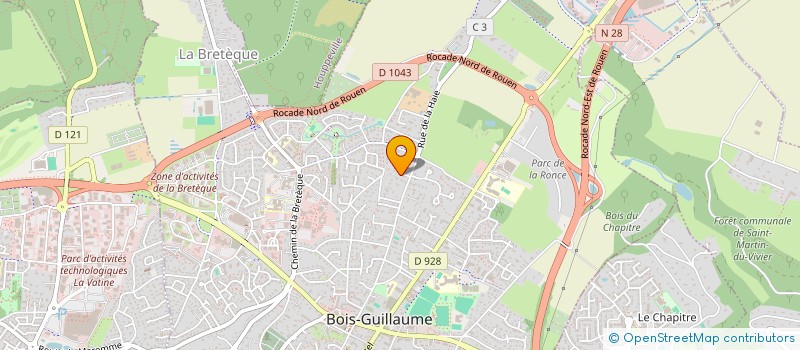 localisation de l'entreprise MONSIEUR HERVE RIMBERT à BOIS-GUILLAUME