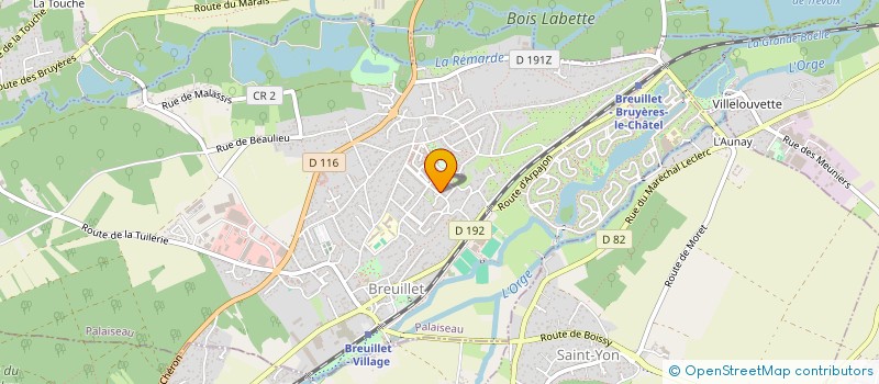 localisation de l'entreprise MONSIEUR HERVE RINGOT à BREUILLET