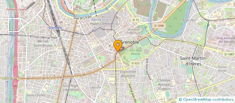 localisation de l'entreprise MONSIEUR HERVE RIOM à GRENOBLE