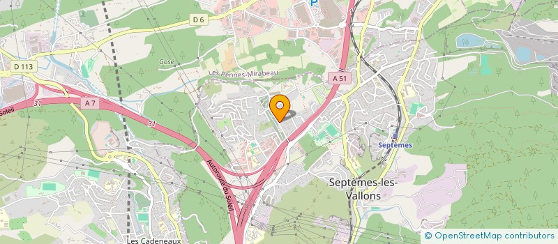 localisation de l'entreprise MONSIEUR HERVE RIQUIER  SEPTEMES-LES-VALLONS