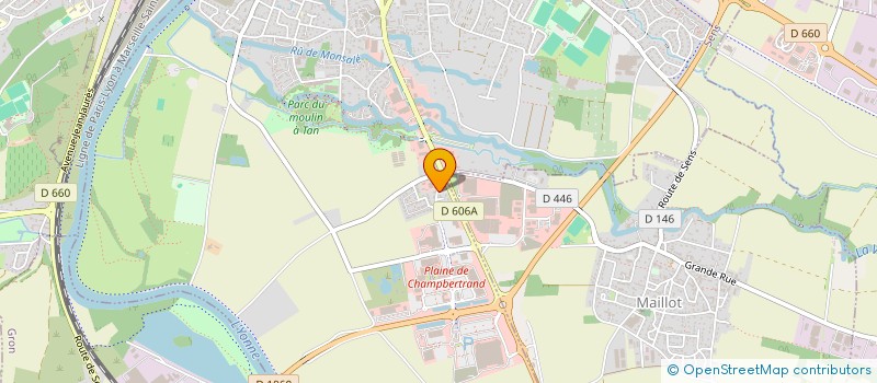 localisation de l'entreprise MONSIEUR HERVE RITTER à SENS