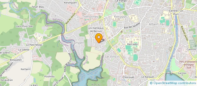 localisation de l'entreprise MONSIEUR HERVE RIVAL à VANNES