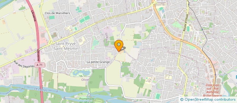 localisation de l'entreprise MONSIEUR HERVE ROBBES à LIGNY-LE-RIBAULT